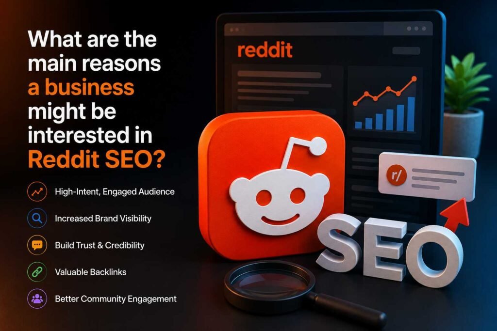 Reddit SEO helps businesses boost visibility, build trust, and reach the right audience

